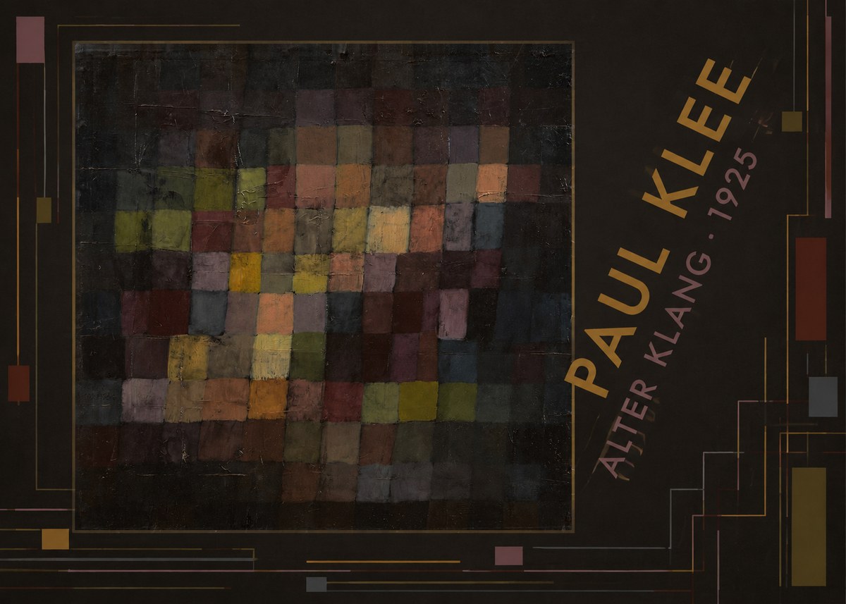 Paul Klee Alter Klang No3 - Poster