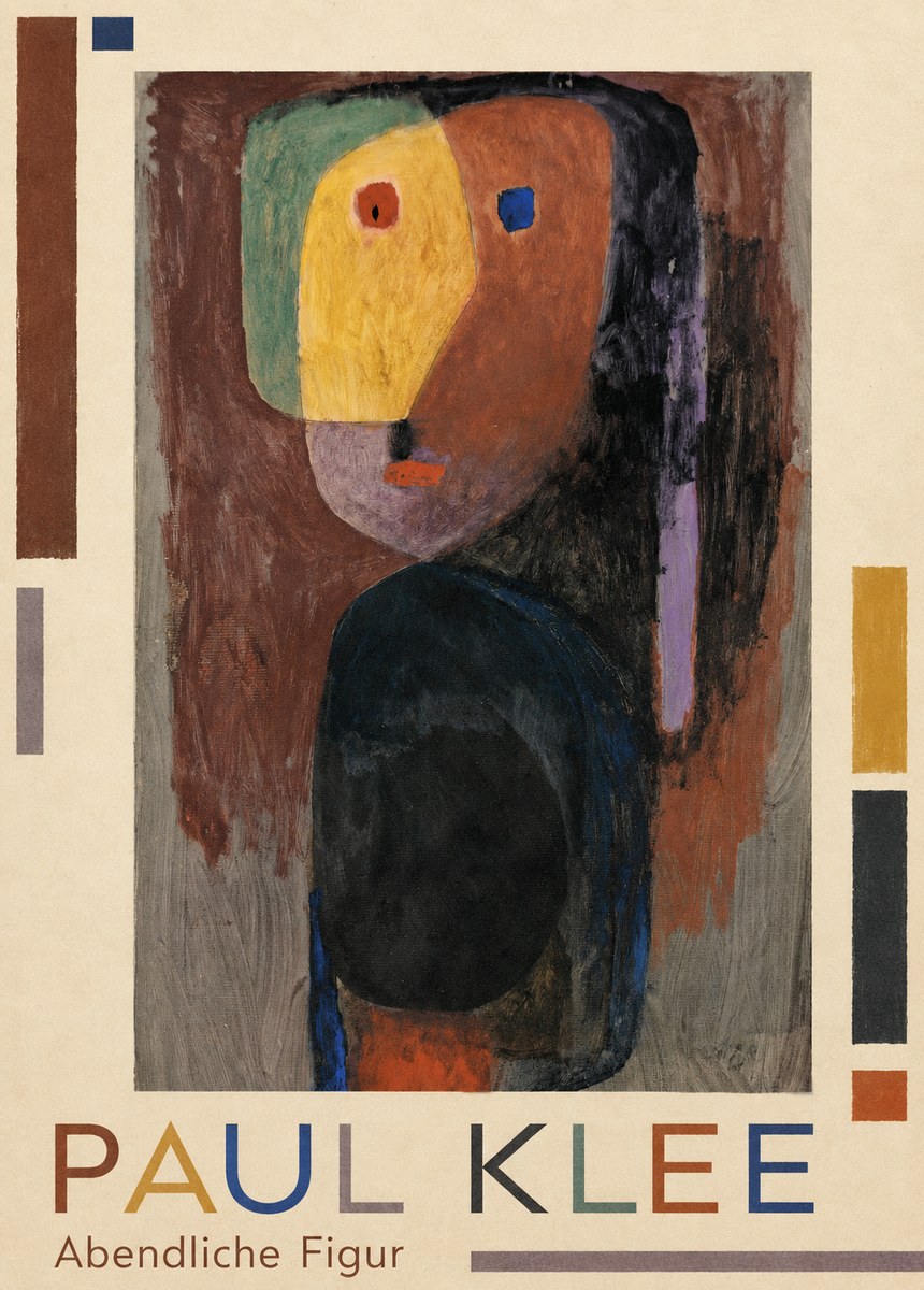 Paul Klee Abendliche Figur No1 - Poster
