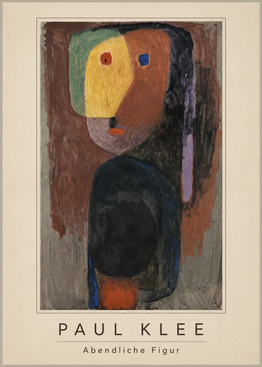 Paul Klee Abendliche Figur No4 - Poster